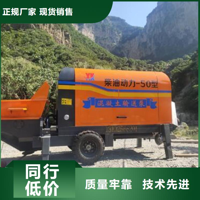重庆小型混凝土泵小型混凝土输送泵技术先进