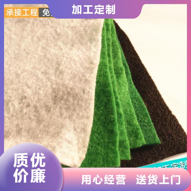 100g草绿色土工布-PET聚酯长丝土工布物美价优