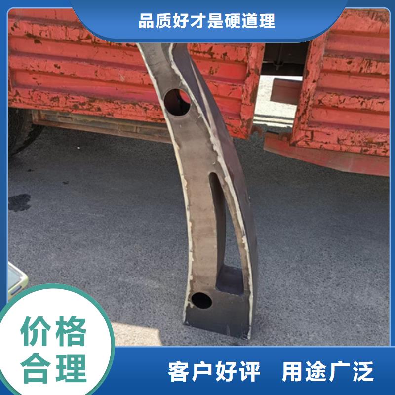 淮北防撞不锈钢复合管护栏立柱_多年生产经验厂家