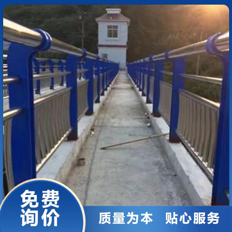 海西桥梁不锈钢复合管护栏安装