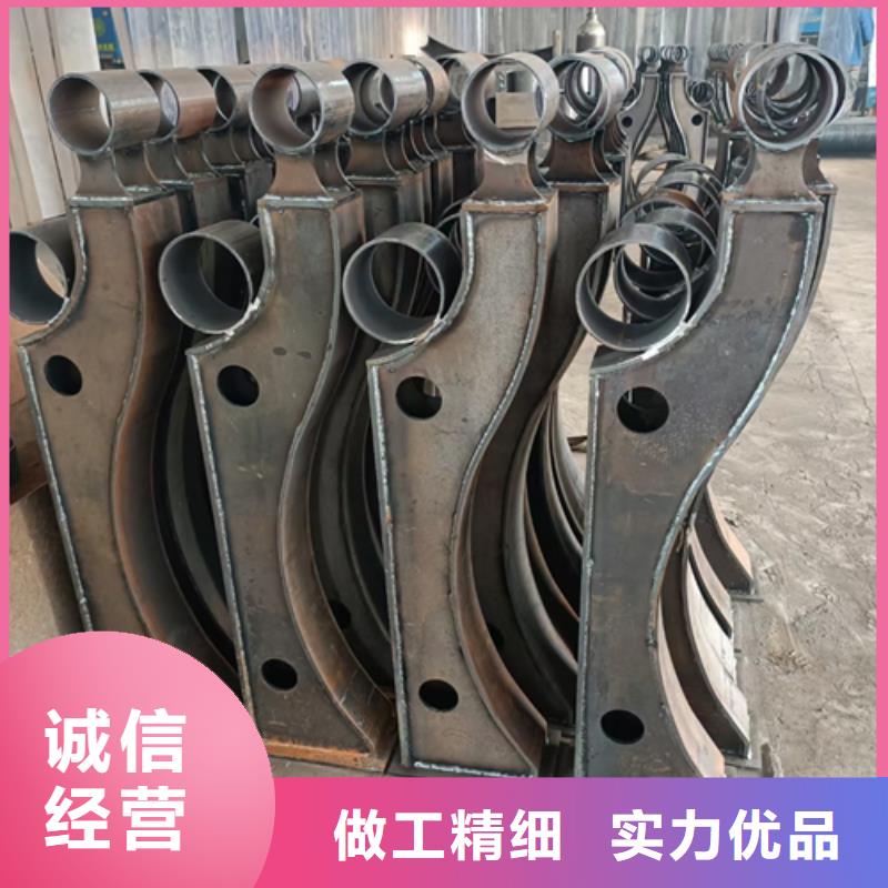甘肃省庆阳市镇原高速不锈钢复合管护栏立柱性价比高质优价格更优性价比高