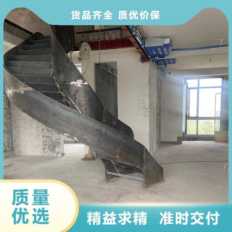 鹤壁市淇弧形钢结构旋转楼梯尺寸选择
