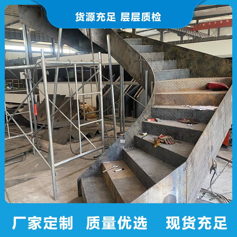 丹东市不锈钢旋转弧形楼梯 产品推荐