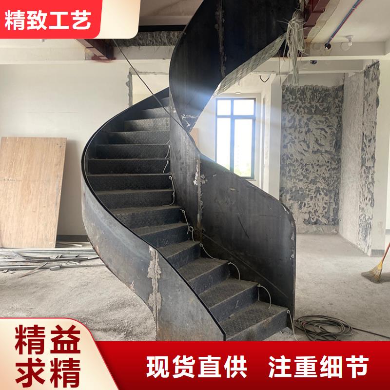 湛江市专业钢结构旋转楼梯上门安装