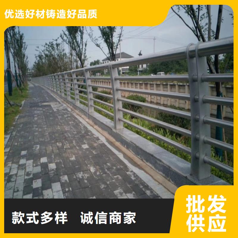 湘西市桥梁常用防撞护栏来厂考察