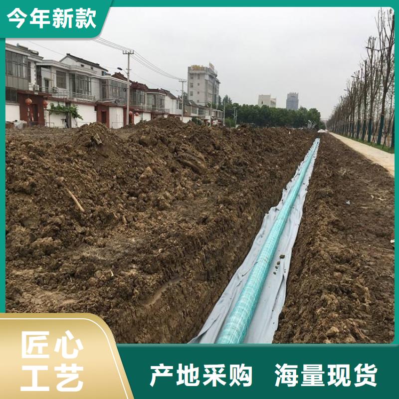 广东软式透水管土工格栅多种场景适用