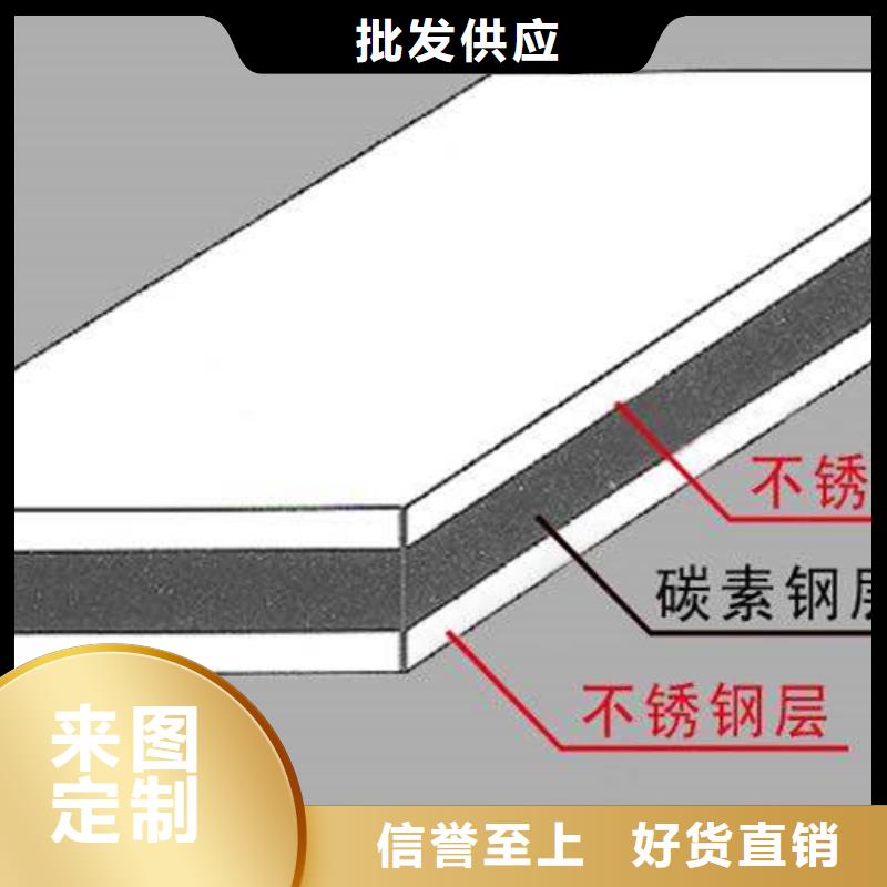 景德镇桥梁钢模用不锈钢复合板3+1生产厂家