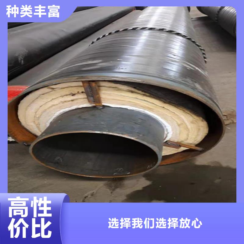 台湾钢套钢直埋保温管-螺旋钢管真材实料