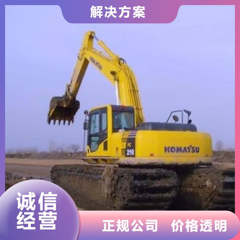 北京
湿地挖掘机出租制作