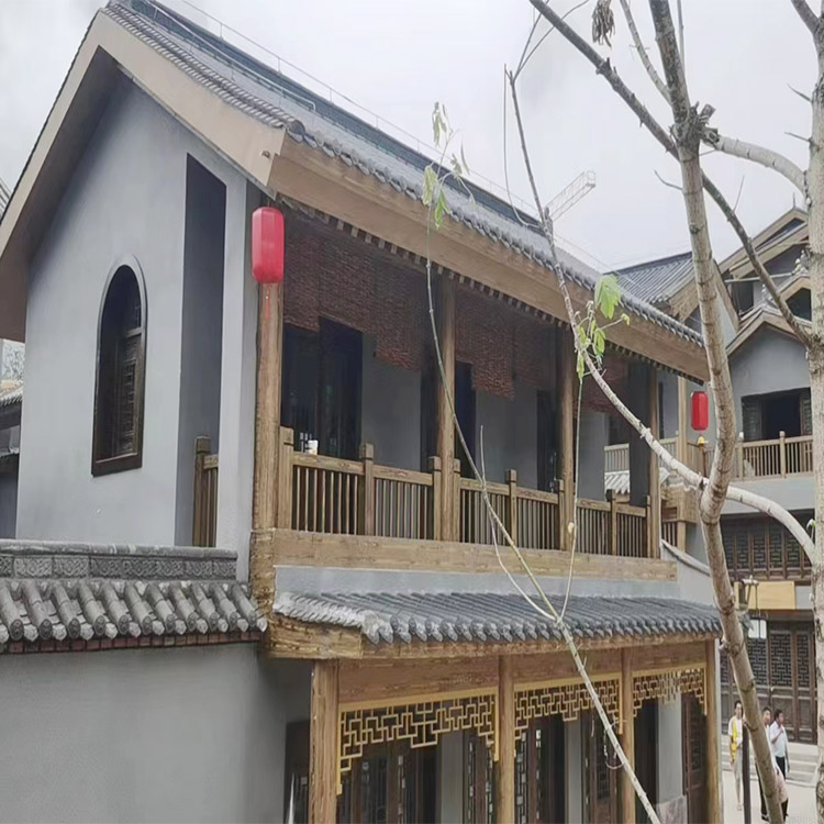 安徽滁州仿古园林建筑木纹漆施工价格质量保证