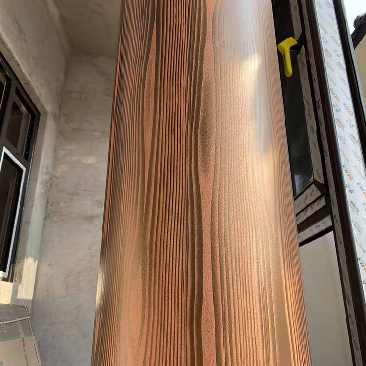 陕西西安铝合金镀锌管木纹漆厂家定制质量保证