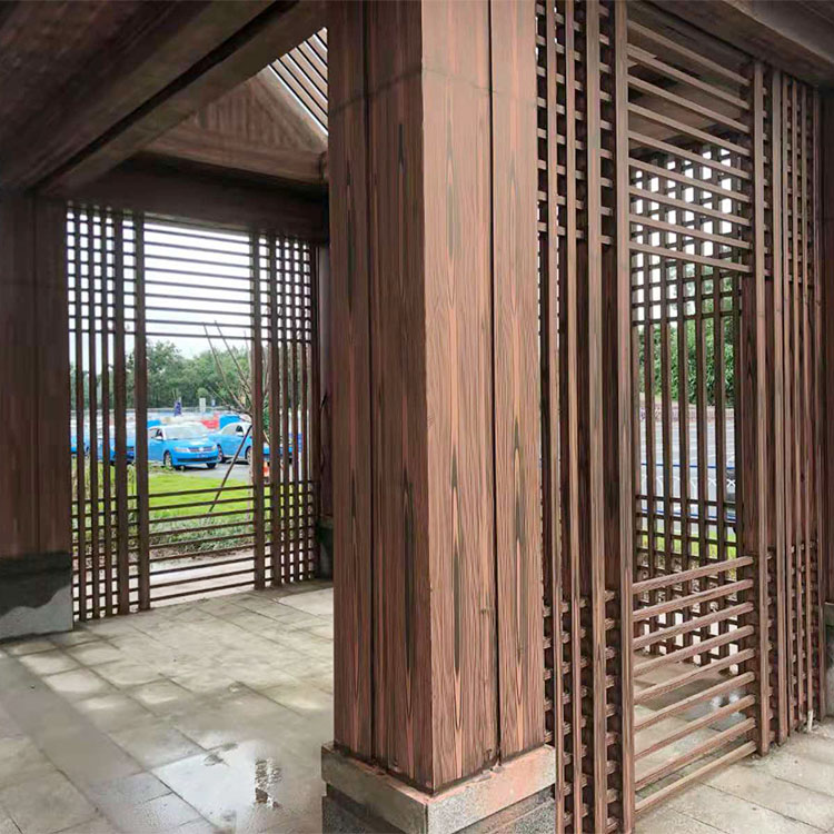 山东济南方钢圆管木纹漆厂家施工质量保证