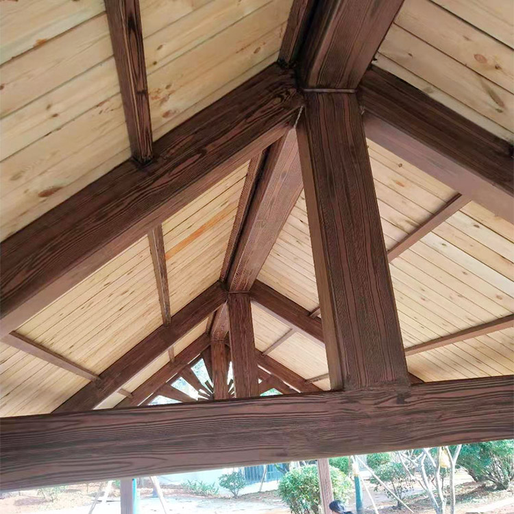 河南新乡钢结构金属面木纹漆全包施工价格价格优惠