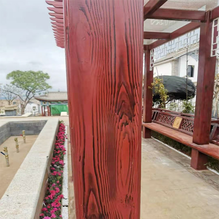 山西晋城栈道护栏木纹漆批发施工质量保证
