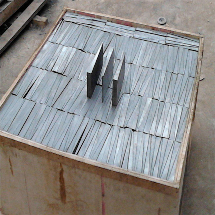 文昌市石化项目设备安装斜垫铁带锯床加工