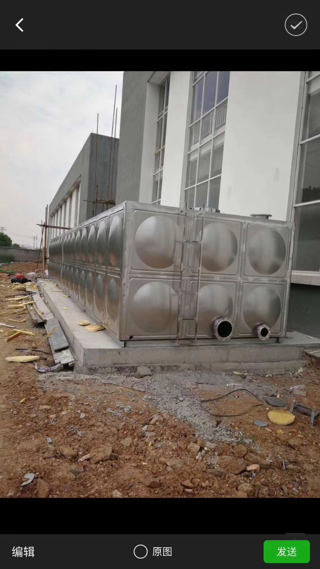 不锈钢模压板水箱支持定制本地厂家