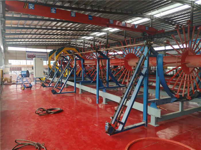 钢筋笼滚笼机陕西安康基桩制作1.5米钢筋笼滚焊机