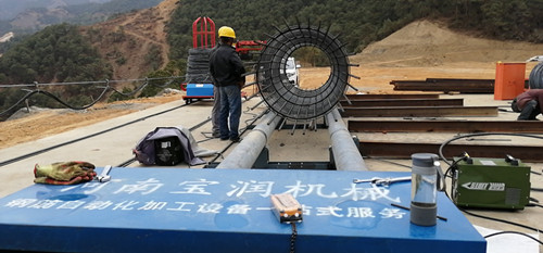内蒙古自治区通辽市钢筋笼绕筋机创新服务