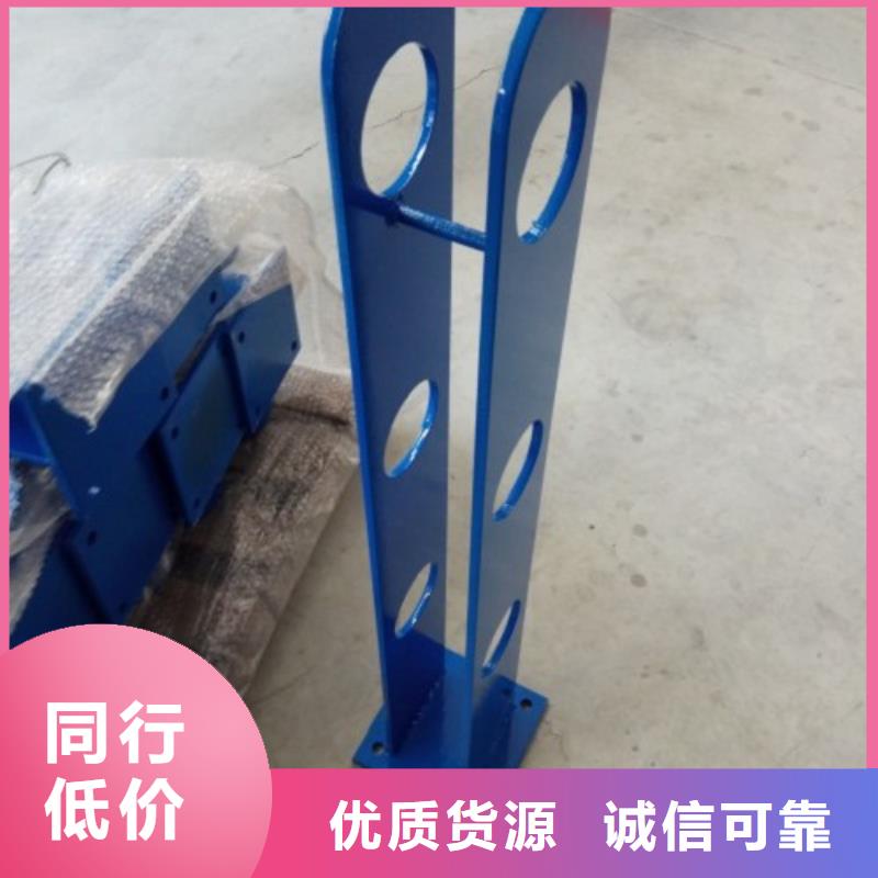 连云港蓝色钢板立柱防氧化生锈