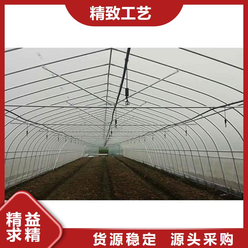陕西省汉台县猕猴桃8米10米连栋薄膜温室大棚的建设