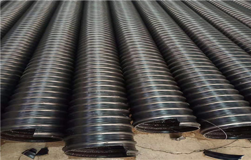 山东HDPE钢带增强管+厂家直供当地制造商