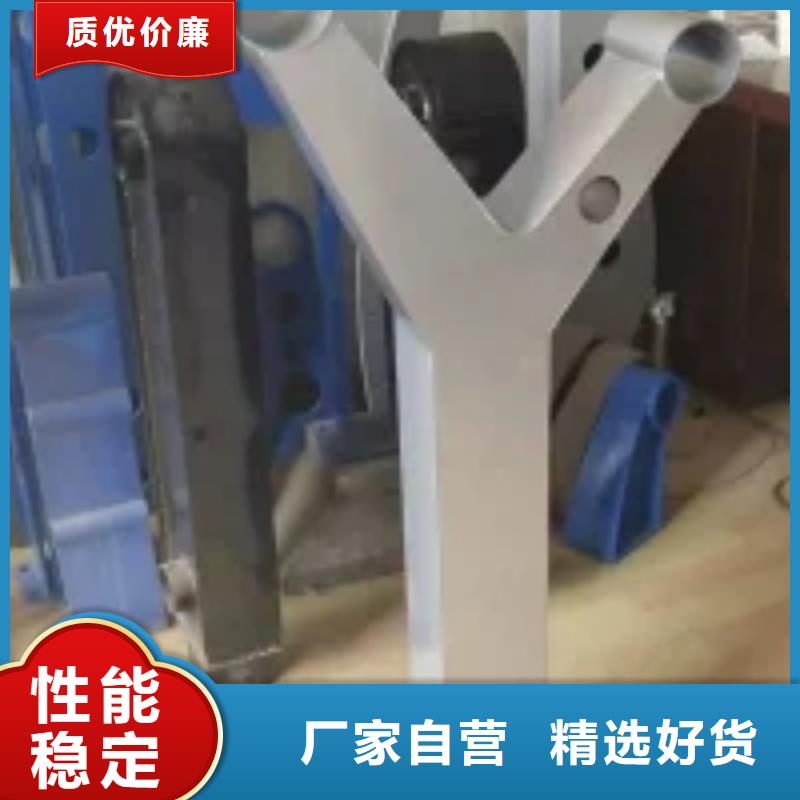上海桥梁景观护栏立柱不锈钢复合管生产加工